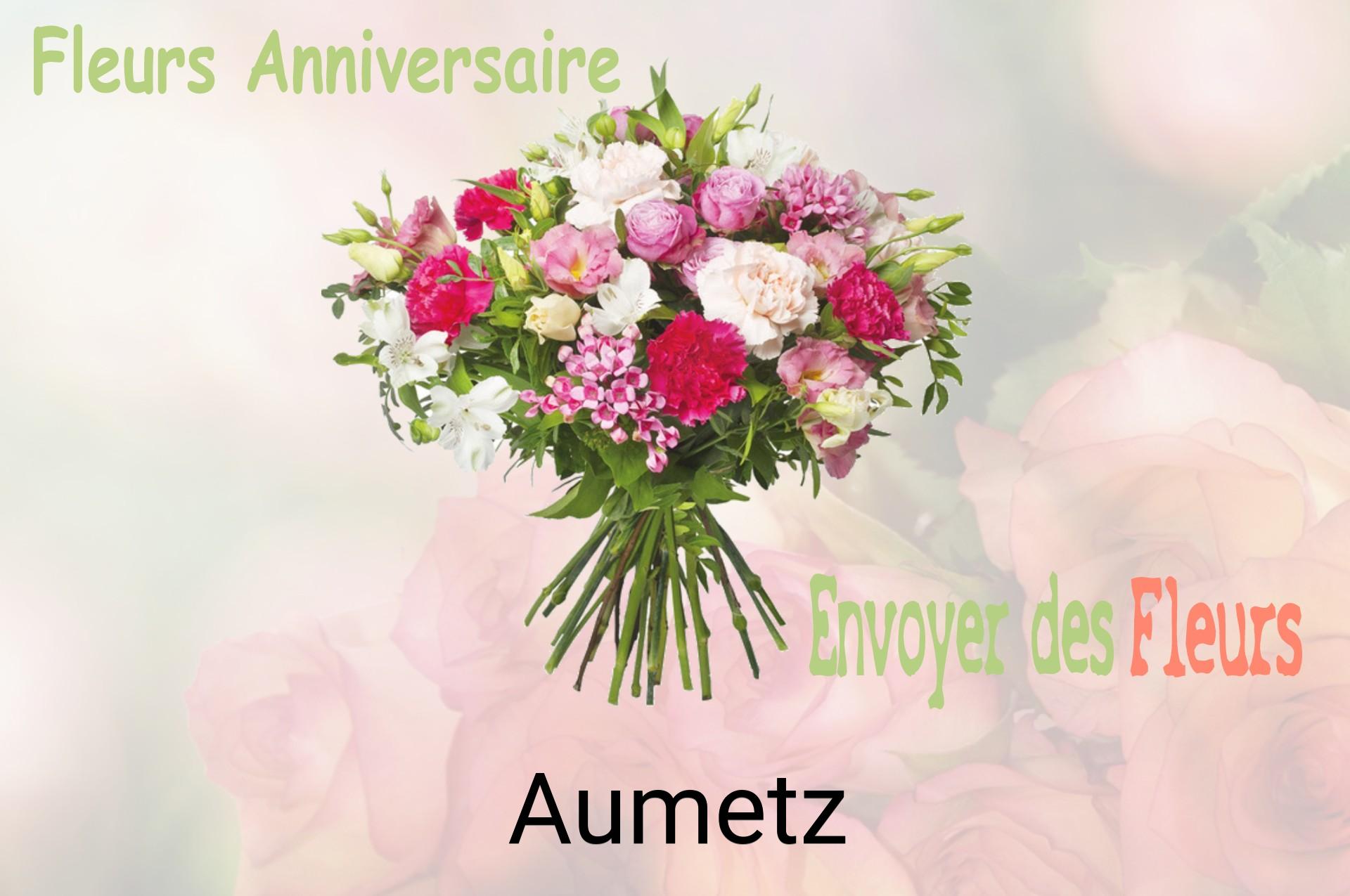 Bouquet de fleurs d’anniversaire livré à Aumetz